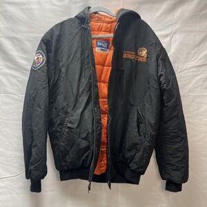 Vintage Starter Cleveland Browns Jacket With Hood Insulated Size Large *READ*